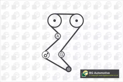 Комплект ремня ГРМ BGA купить