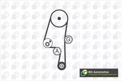 Роликовий модуль натягувача ременя (ролик, ремінь) BGA купить