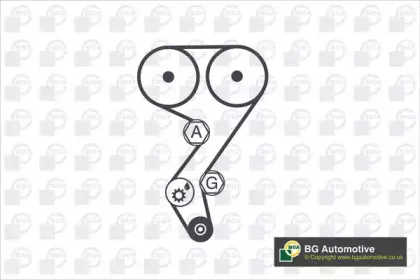 Роликовий модуль натягувача ременя (ролик, ремінь) BGA купить