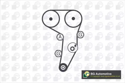 Роликовий модуль натягувача ременя (ролик, ремінь) BGA купить