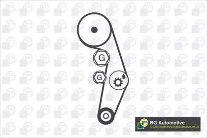 Комплект ремня ГРМ BGA купить
