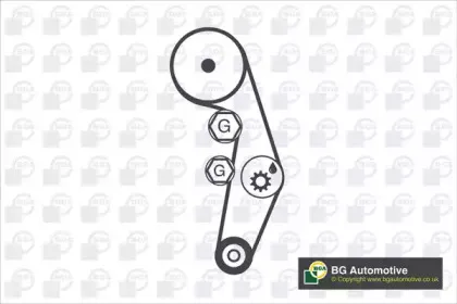Роликовий модуль натягувача ременя (ролик, ремінь) BGA купить