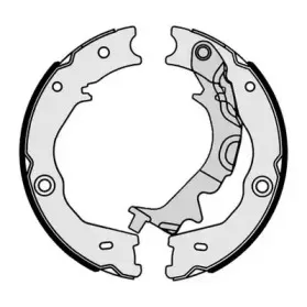 Комплект тормозных колодок, стояночная тормозная система JURID купить