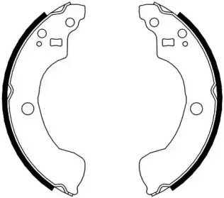Комплект тормозных колодок JURID купить