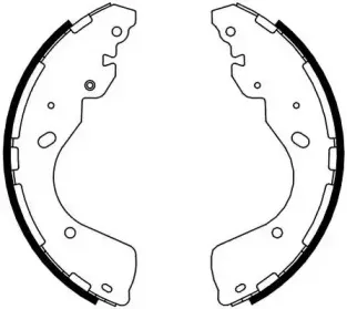 Комплект тормозных колодок JURID купить