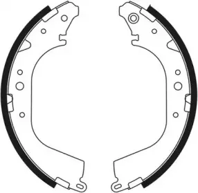 Комплект тормозных колодок JURID купить