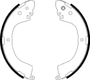 Комплект тормозных колодок JURID купить