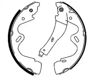 Комплект тормозных колодок JURID купить