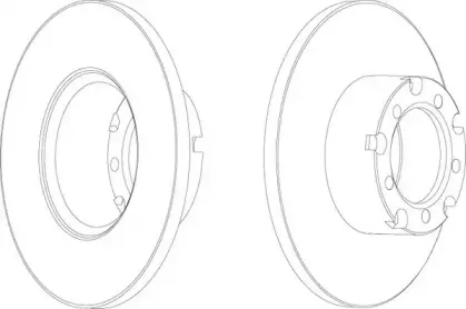Тормозной диск JURID купить
