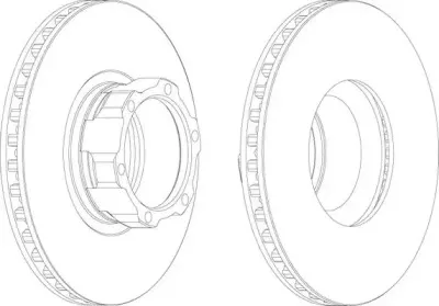 Тормозной диск JURID купить