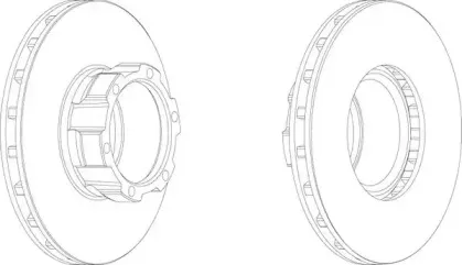 Тормозной диск JURID купить