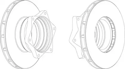 Тормозной диск JURID купить
