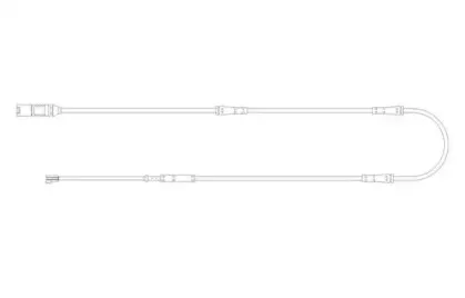 Сигнализатор, износ тормозных колодок JURID купить