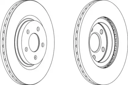 Тормозной диск JURID купить
