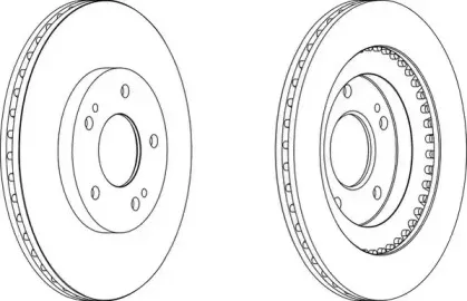 Тормозной диск JURID купить
