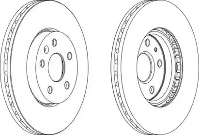Тормозной диск JURID купить