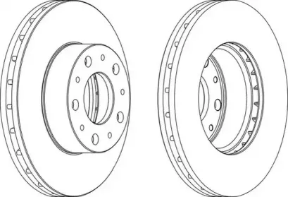 Тормозной диск JURID купить