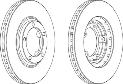 Тормозной диск JURID купить