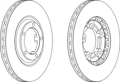 Тормозной диск JURID купить