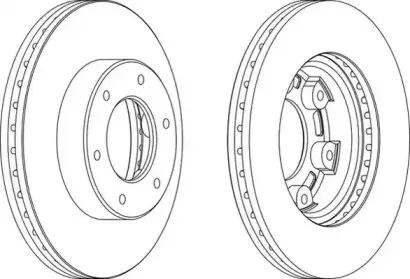 Тормозной диск JURID купить