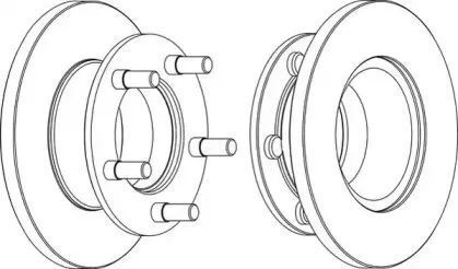 Тормозной диск JURID купить