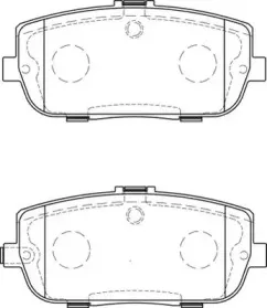 Комплект тормозных колодок, дисковый тормоз JURID купить