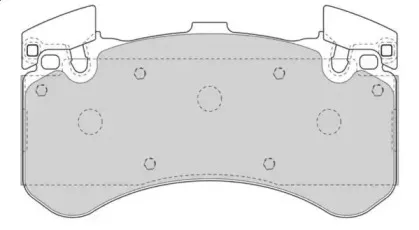 Комплект тормозных колодок, дисковый тормоз JURID купить