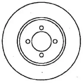 Тормозной диск JURID купить