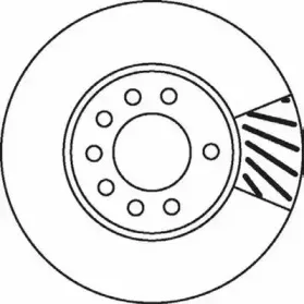 Тормозной диск JURID купить