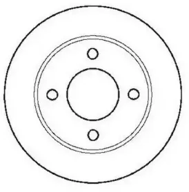 Тормозной диск JURID купить