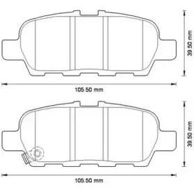 Комплект тормозных колодок, дисковый тормоз JURID купить