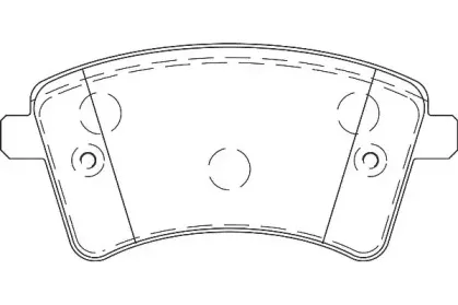 Комплект тормозных колодок, дисковый тормоз JURID купить