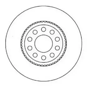 Тормозной диск JURID купить