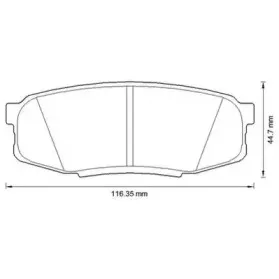 Колодки гальмівні JURID купить