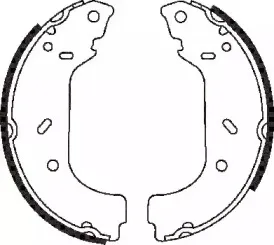 Комплект тормозных колодок JURID купить