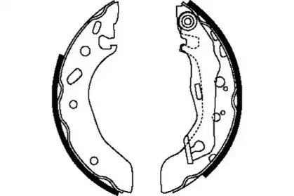 Комплект тормозных колодок JURID купить