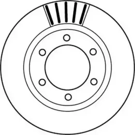 Тормозной диск JURID купить
