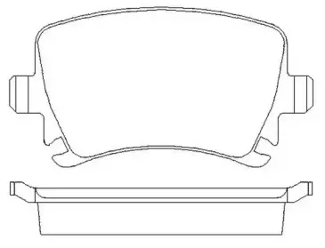 Комплект тормозных колодок, дисковый тормоз JURID купить
