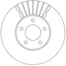 Тормозной диск JURID купить