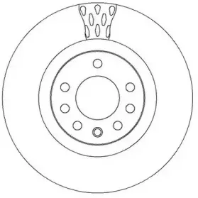 Тормозной диск JURID купить