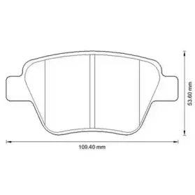 Гальмівні колодки задні VW Touran /Jetta / Golf / Caddy / Skoda Octavia / Superb  Audi A3 JURID купить