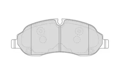 Комплект тормозных колодок, дисковый тормоз JURID купить