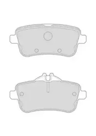 Комплект тормозных колодок, дисковый тормоз JURID купить