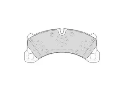 Комплект тормозных колодок, дисковый тормоз JURID купить