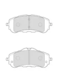 Комплект тормозных колодок, дисковый тормоз JURID купить
