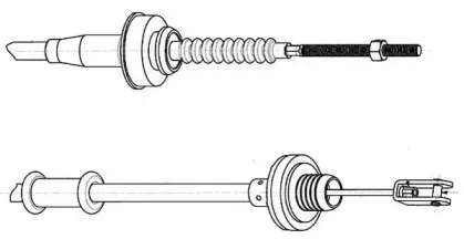 Трос, управление сцеплением JURID купить