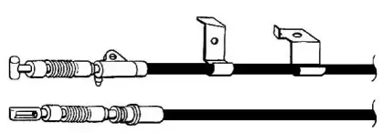 Трос, стояночная тормозная система JURID купить