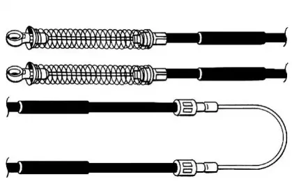 Трос, стояночная тормозная система JURID купить
