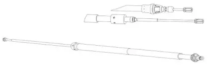 Трос, стояночная тормозная система JURID купить