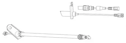 Трос, стояночная тормозная система JURID купить